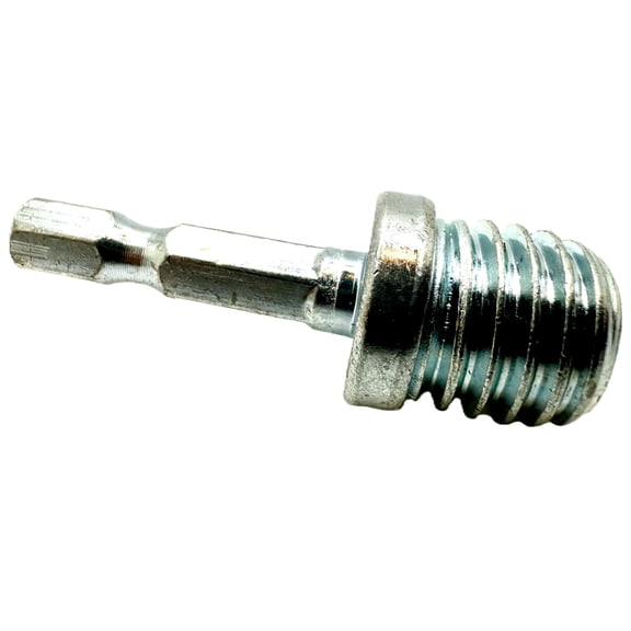 Pro-Graad DA4 5/8"-11 to 1/4" Hex Shank Drill Adapter - Converts Polisher Pad Backing Plates or Core Drill Bit with 5/8-11 Thread to 1/4" Hex Shaft - for Use with Drills and Drill Press 1 Pack