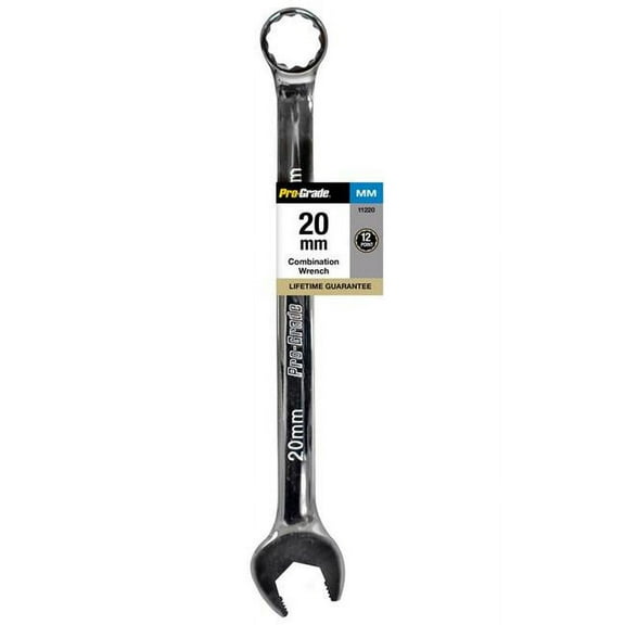 Pro-Grade 19mm Combination Wrench, Dyna Drive, Chrome Vanadium, ANSI Certified, 11219