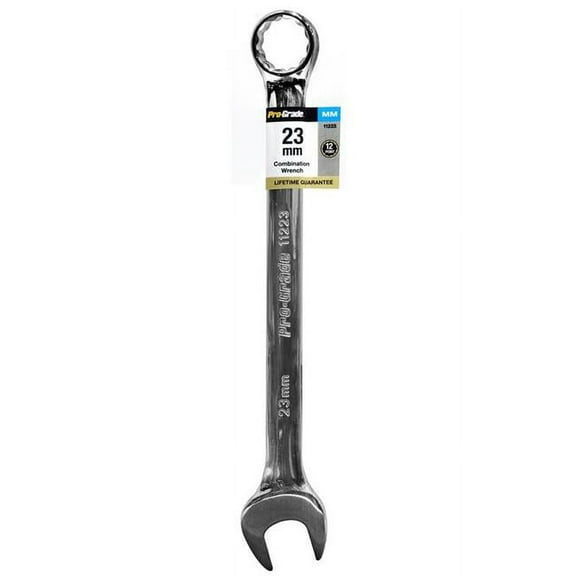 Pro-Grade 22mm Combination Wrench, Dyna Drive, Chrome Vanadium, ANSI Certified, 11222