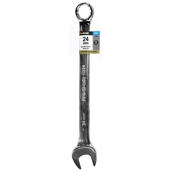 Pro-Grade 23mm Combination Wrench, Dyna Drive, Chrome Vanadium, ANSI Certified, 11223