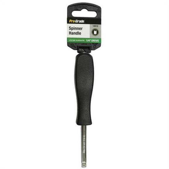 Pro-Grade 1/4" Oval Head Ratchet, 72-Tooth, 5 Arc, Chrome Vanadium, 12012