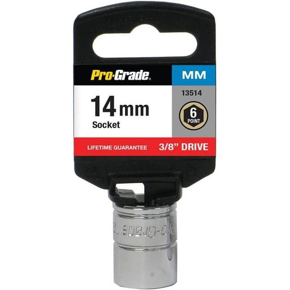 pro-grade 13513 3/8-inch drive with 6 point 13mm socket