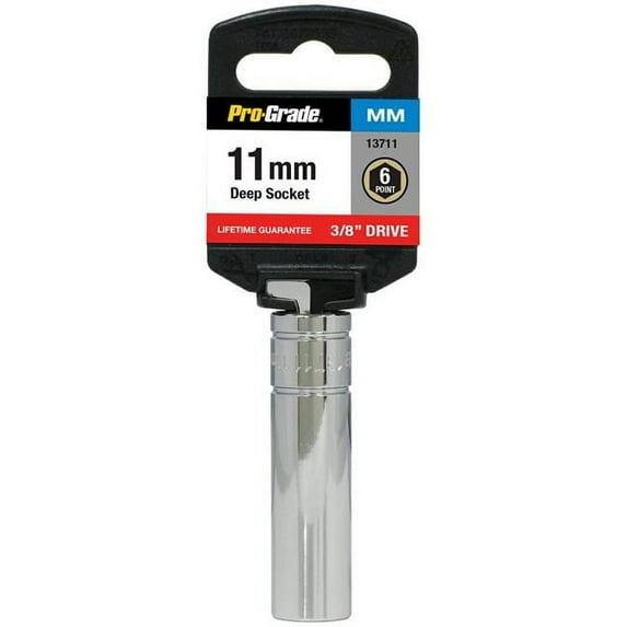 pro-grade 13710 3/8-inch drive with 6 point deep 10mm socket