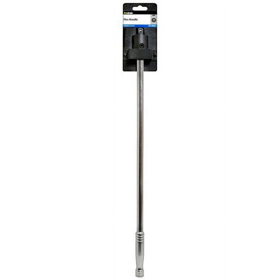 Pro-Grade 1/2in Drive 15in Breaker Bar – Flex Handle, Pivoting Head, Rust Resistant, 14015