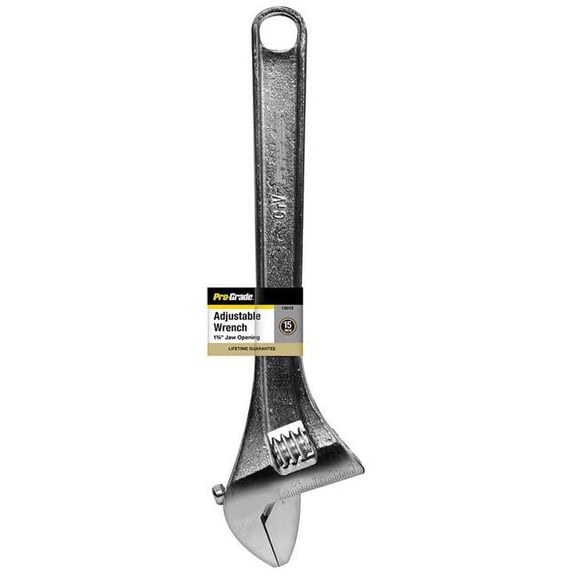 Pro-Grade 15015 15 in. Adjustable Wrench