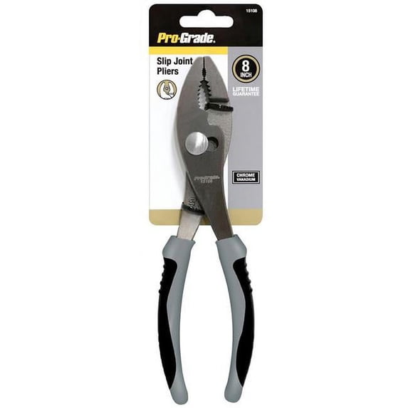 Pro-Grade 15108 8 in. Slip Joint Pliers