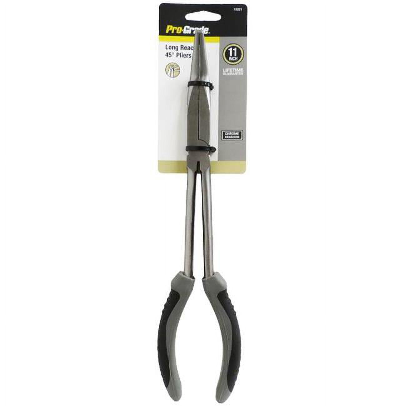 ProGrade 15221 11 in. Bent Nose Long Reach Pliers