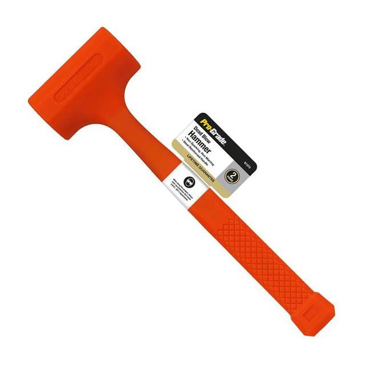 ProGrade 2 lbs Dead Blow Hammer Orange