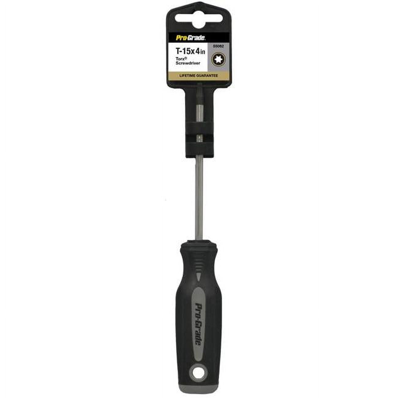 Pro-Grade 55062 T15 x 4 in. Torx Drive Screwdriver - Walmart.com