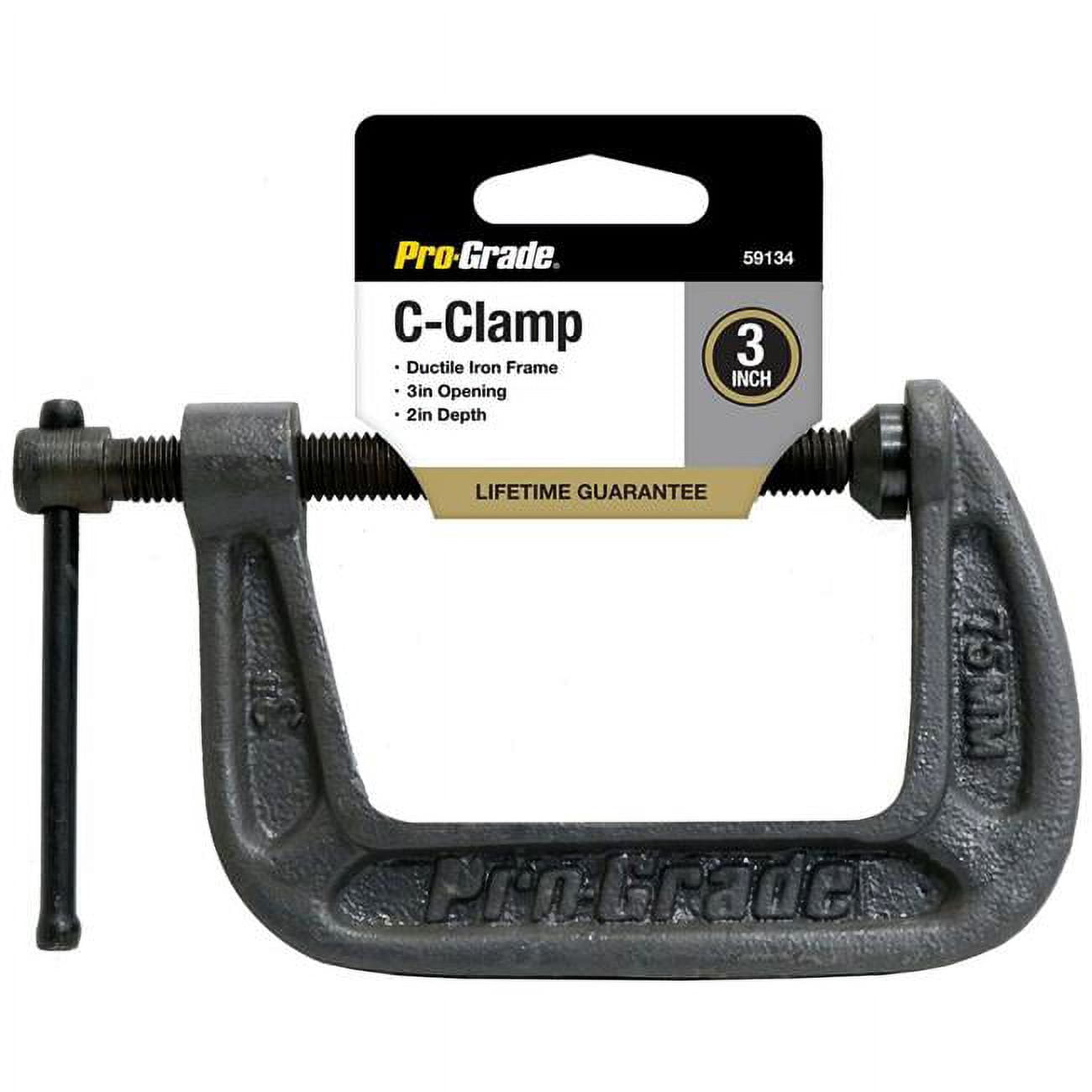 Pro-Grade 59134 3 x 2 in. C-Clamp - Walmart.com