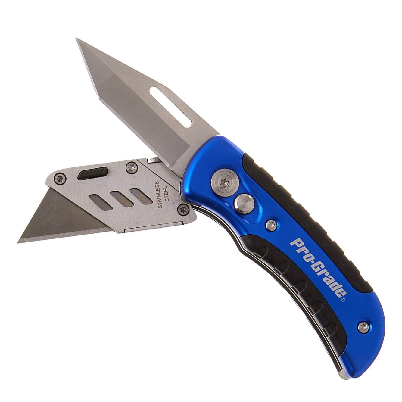 Allied Pro-Grade XL PowerBlade Dual Blade Folding Utility Knife 2-in-1 82021
