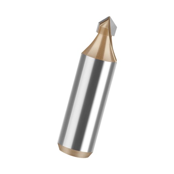 Pro-Grade 90°V Grooving Bit 12mm Steel Shank Design for Furniture Engraving & Profiling