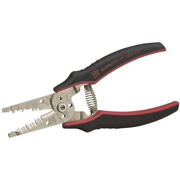 Pro Grade ArmorEdge Cable Stripper, Stainless Steel, 7.25 Symmetric Handle, 12/2 and 14/2 NM Cable; 1/Ea