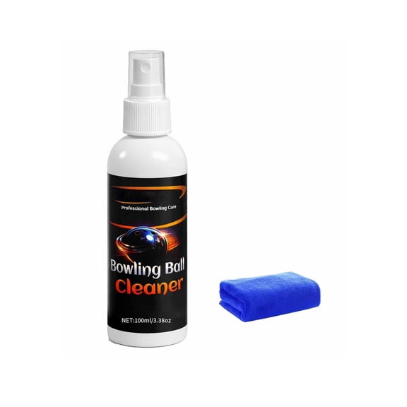 Pro Grade Bowling Ball Cleaner Portable Spray Lane Oil Remover Liquid 100ml(1pc)