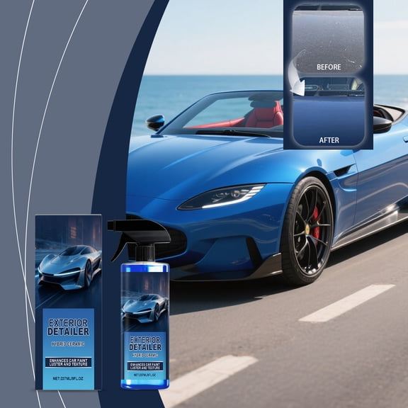 Pro-Grade Ceramic Surface Coating 237 ml – Scratch-Resistant, High-Gloss Shield for Paint, Glass & Metal, Car Coating Spray, Quick Effect Coating Agent