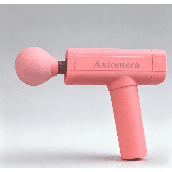Pro Grade Deep Tissue Massage Gun, High Frequency Electric Muscle Relaxer for Neck Back Shoulder Leg Pain Relief, Portable Handheld Percussion Massager for Athletes Home Office Gym Use - Pink