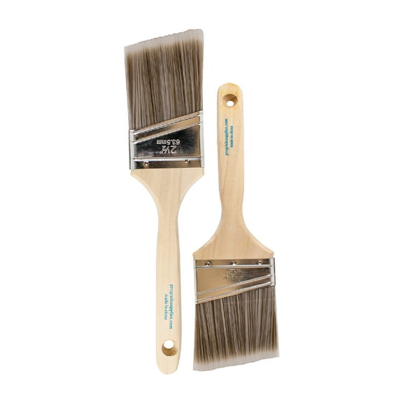 Pro Grade Premium Paint Brushes, 2 Piece Paint Brush Set