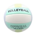 thumbnail image 1 of Pro Grade Size 5 Soft Volleyball - Waterproof & Durable PVC Training Ball for Beach, Indoor, Gym & Sand Court, Lightweight for Beginners to Improve Jumping & Coordination Skills, 1 of 7