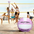 thumbnail image 1 of Pro Grade Size 5 Soft Volleyball - Waterproof & Durable PVC Training Ball for Beach, Indoor, Gym & Sand Court, Lightweight for Beginners to Improve Jumping & Coordination Skills, 1 of 6