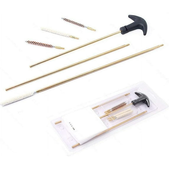 Pro Grade Universal Gun Cleaning Kit, Quick Cleaning Tools For Maintaining Rifles Pistols Shotguns, Aluminum Brush Core For Enhanced Durability