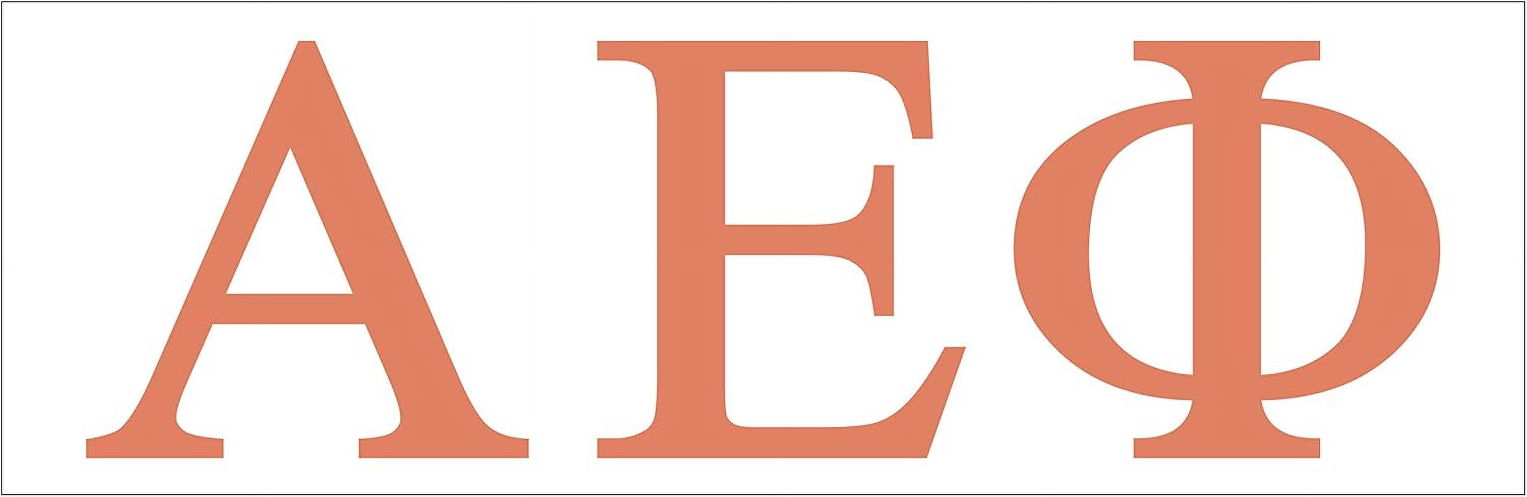 Pro-Graphx Alpha Epsilon Phi Greek Sorority Sticker Decal, 2.5 Inches ...