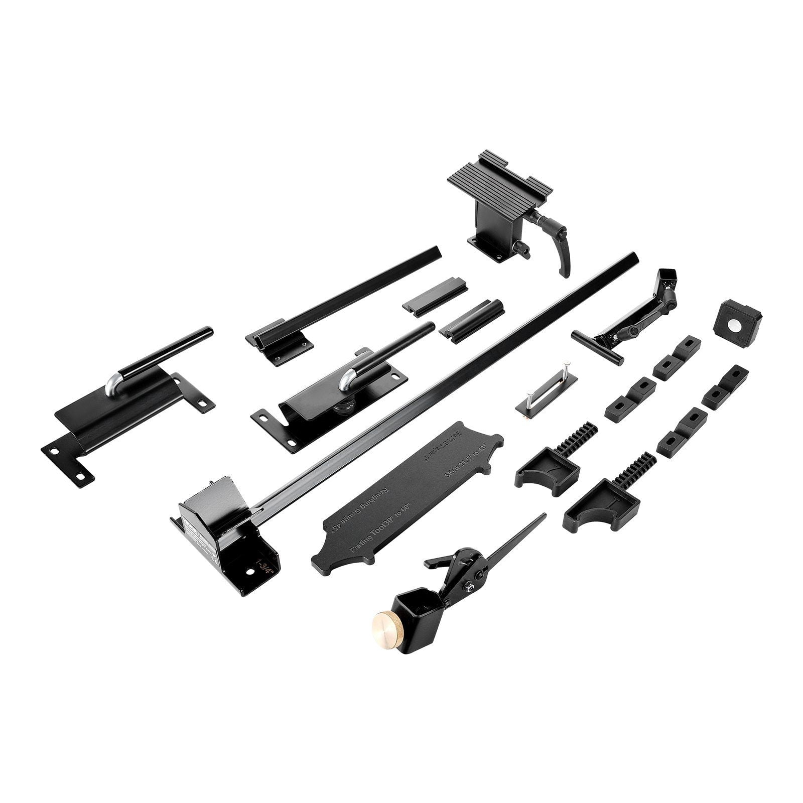 Savannah GrindMaster Sharpening Jig For 6\" Grinders – Quad Setup & Multi-Grind Blocks For Chisels & Gouges