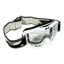 Pro Grip 3101 Youth MX Offroad Goggles w/Clear Lens White