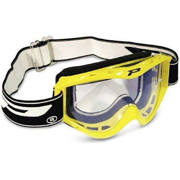 Pro Grip 3101 Youth MX Offroad Goggles w/Clear Lens Yellow