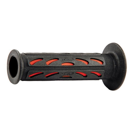 Pro Grip 724 Dual Density Road Grips, Black/Red
