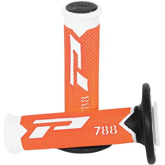 Pro Grip 788 Triple Density Grips White/Orange/Black