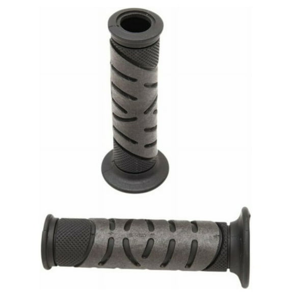 Pro Grip PA071900NEGR 719 Dual Density Road Grips Open End - Black/Gray