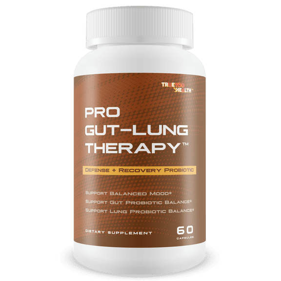 Pro Gut-Lung Therapy - Probiotic Mood Support - Defense + Recovery Probiotic - Support Balanced Mood - Support Gut Probiotic Balance - Support Lung Probiotic Balance - Overall Health Support