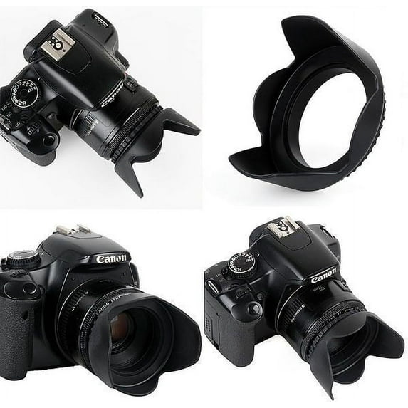 Pro Hard Lens Hood w/Collar Clamp for Nikon Z5 Z 5 Z6 Z 6 Z7 Z 7 II 5II 6II 7II (52mm Compatible)