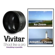 Pro Hi Def 2.2x Telephoto Lens For Canon EOS R10 R50 R100 49mm Compatible