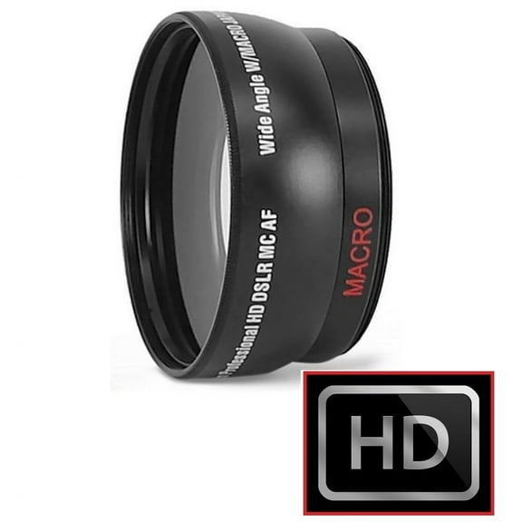 Pro Hi Def Wide Angle Lens with Macro for Nikon Z7 Z6 Z-7 Z-6 (72mm Compatible)