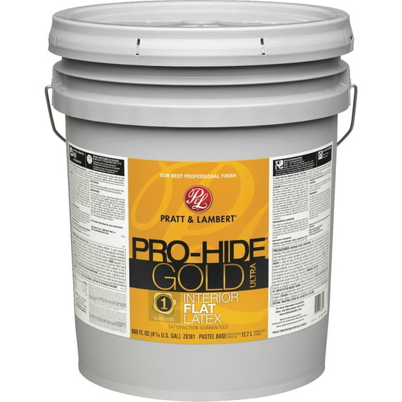 Pro-Hide 4038105 Interior Flat Pastel Paint - 5 gal