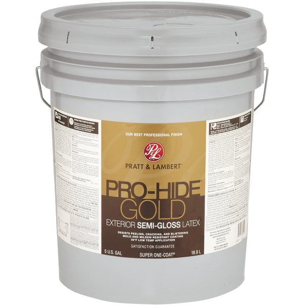 Pro-Hide 7382997 Exterior Semi Gloss Paint, Base 3 - 5 gal