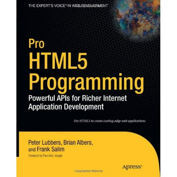 Pre-Owned Pro Html5 Programming: Powerful APIs for Richer Internet Application Development (Paperback) 1430227907 9781430227908