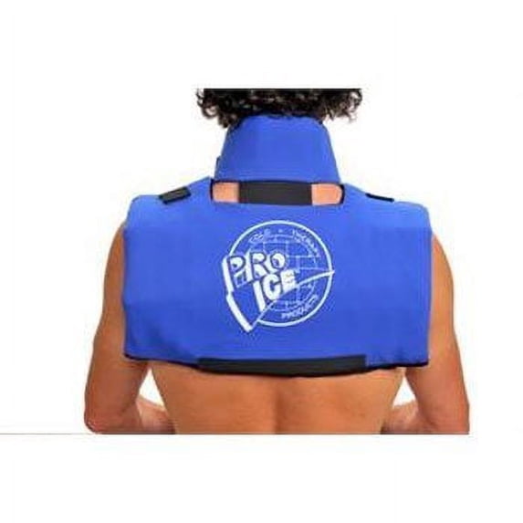 Pro Ice Scapula/Cervical Collar. Cold Therapy Wrap Ultimate Pain Relief. PI100