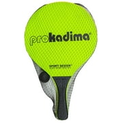 Pro Kadima Beach Paddle Set | 2 Paddles & 1 Ball Neon Green/Yellow