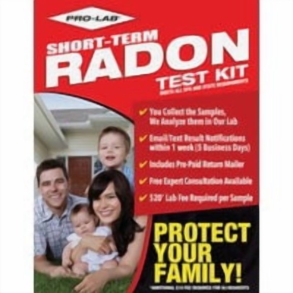 Pro Lab Inc. Pro Lab Radon Gas Test Kit, Case of 8