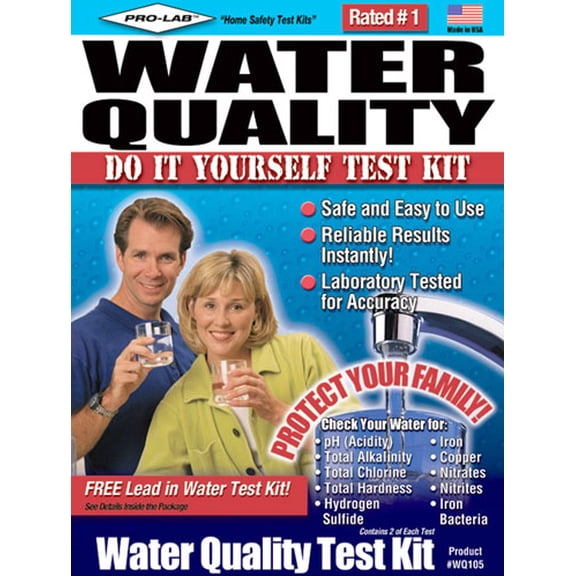 Pro Lab Instant Results Water Quality Test Kit