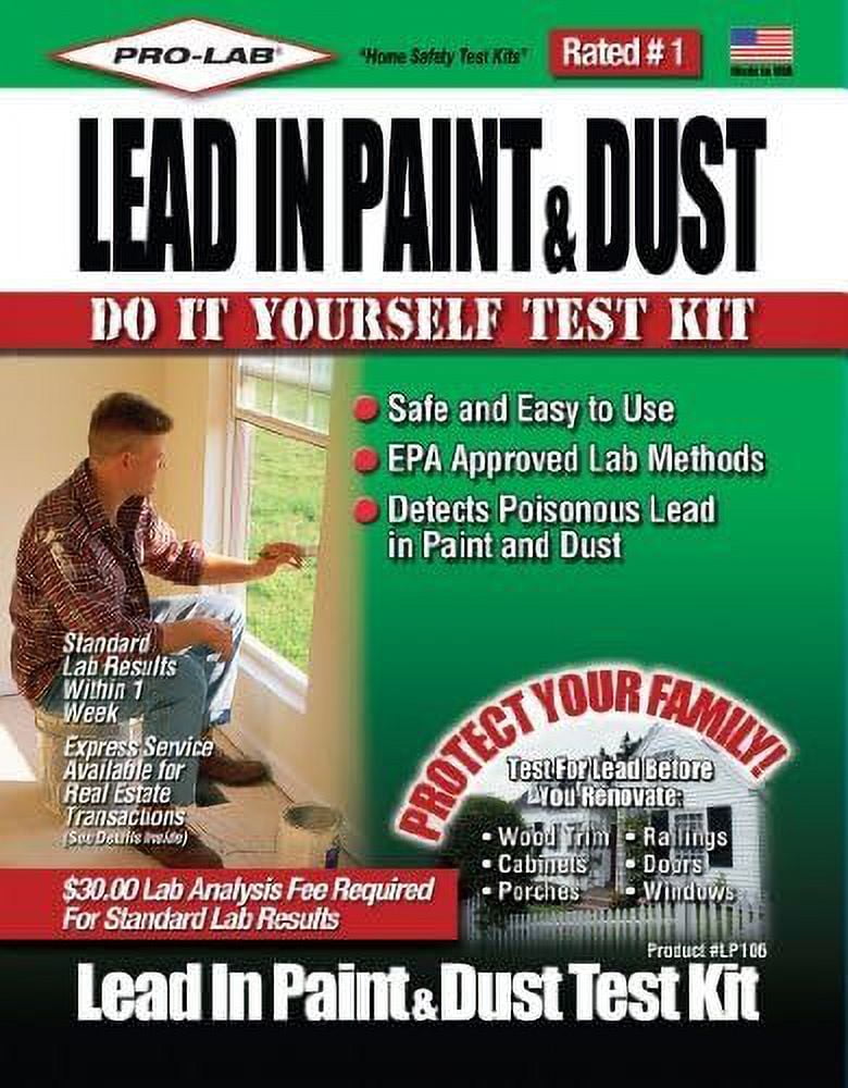 Pro Lab LP106 Lead In Paint & Dust Do It Yourself Test Kit