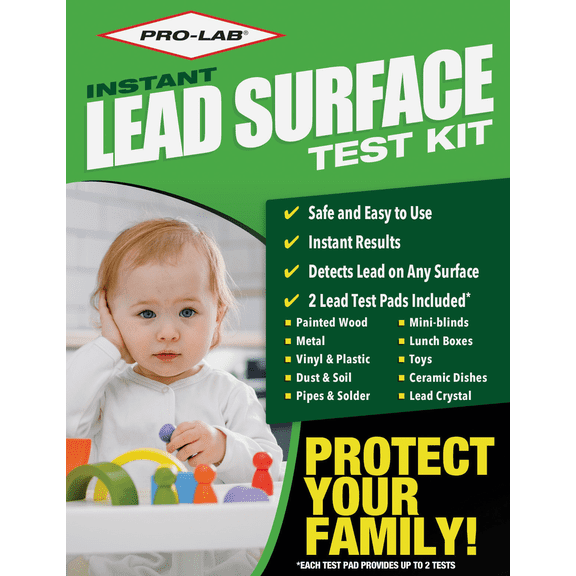 Pro Lab Lead Surface Test Kit - Single Pack Residential Use, Standard Application