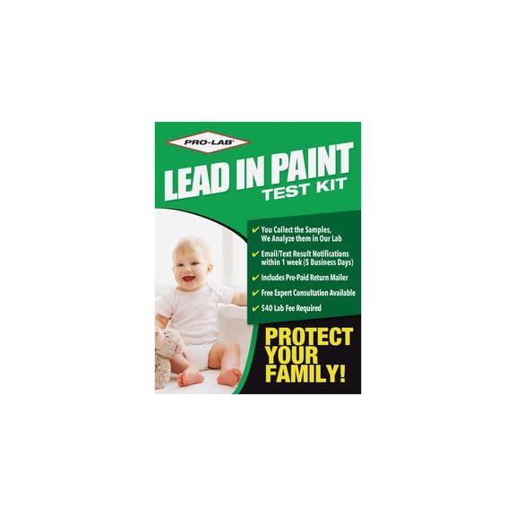Pro Lab Lead Test Kit For Paint And Dust - Pack of 4