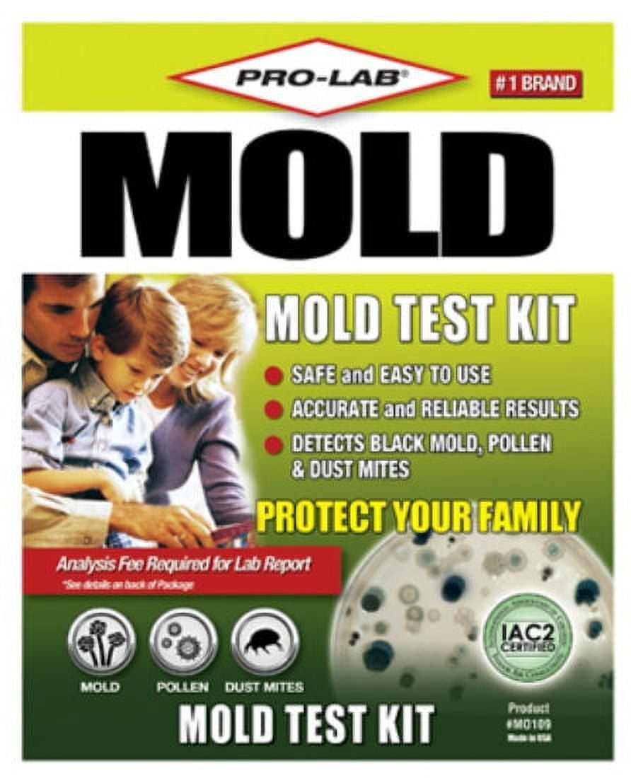 Professional Lab MO109 The Professional Mold Test Kit: Safety
