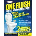 thumbnail image 1 of Pro Lab One Flush 1/4 Oz. Septic Tank Treatment (3-Pack) ON102, 1 of 3