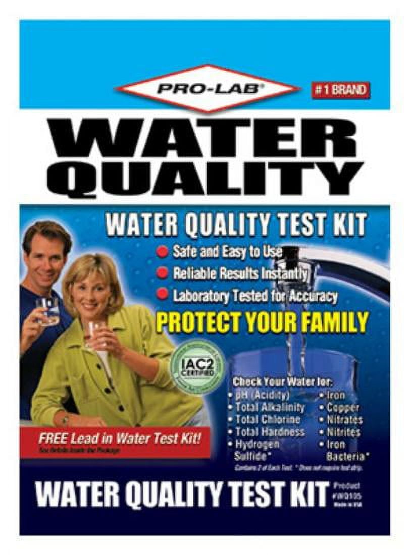 Pro-Lab Professional Water Quality Test Kit with 18 Strips