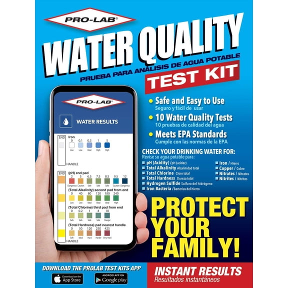 Pro-Lab WQ105 Professional Water Quality Test Kit - Quantity 1