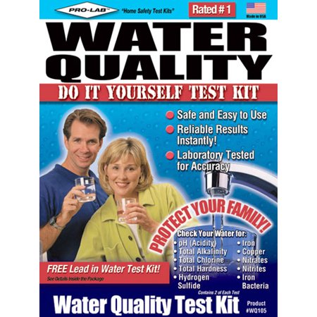 Pro Lab Instant Results Water Quality Test Kit